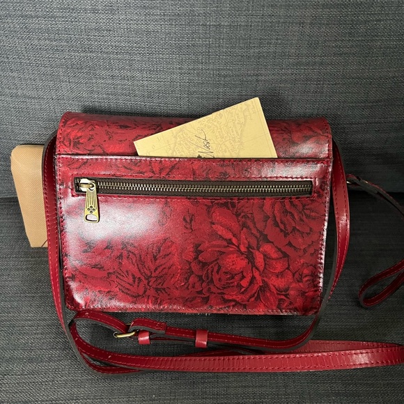 NWT PATRICIA NASH LANZA CROSSBODY BAG TOOLED LEATHER - Picture 7 of 12